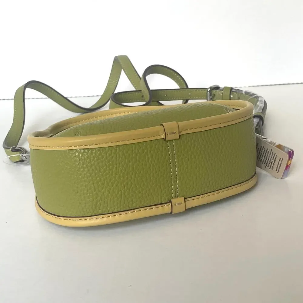Coach Coachtopia Mini Ergo Bag CO662 Lime Sunflower Leather